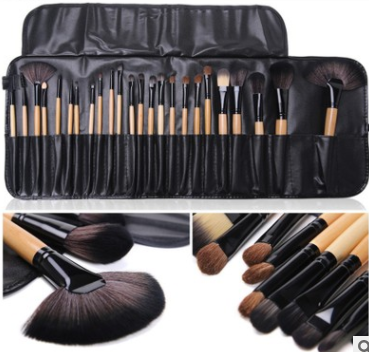 Manufacturer 24 Makeup Brushes 24 Wood Color Makeup Brushes 24 Horse Hair Sets Send Brush Pack Makeup Tools Manufacturer 24 Makeup Brushes 24 Wood Color Makeup Brushes 24 Horse Hair Sets Send Brush Pack Makeup Tools